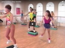 vintageworkout step aerobic